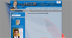 Desktop Screenshot of christianjacob.fr
